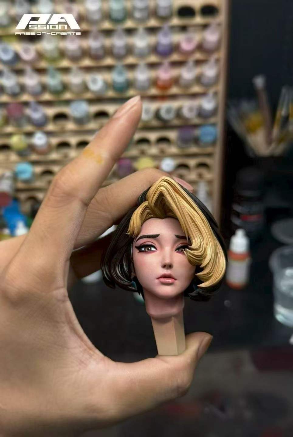 Scale: 1/4 scale｜Overwatch Golden‑Ride, Removable Top & Coat, Convertible to Lingerie‑Only Outfit