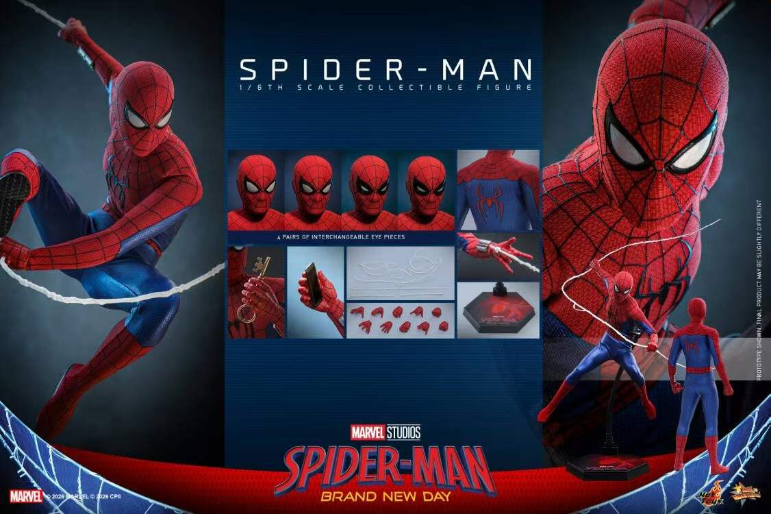 1/6 Scale Spider‑Man Tom Holland Brand New Day Ver. Collectible Figure