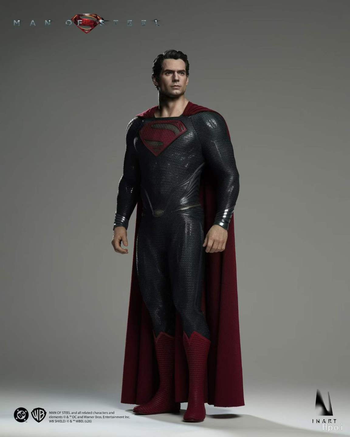 1/6 Scale Man of Steel Superman Collectible Articulated Figure