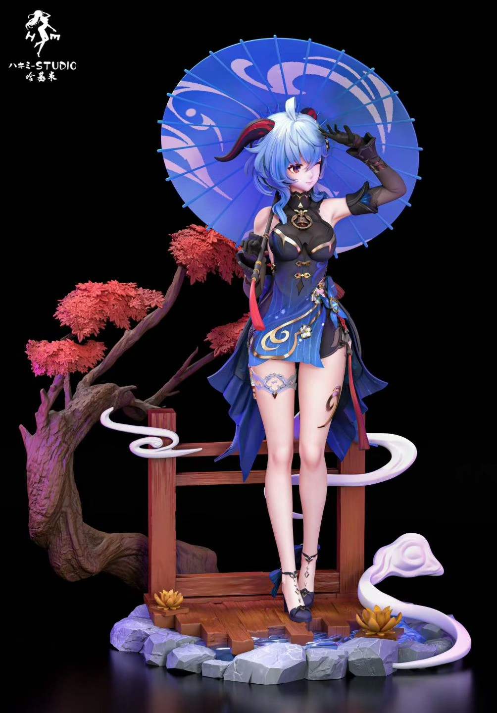 `1/6 Scale Ganyu "Jade‑Yao Fragrance" & Shenhe "Cold Flower Dew" Figure`