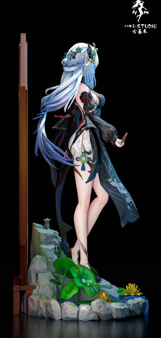 `1/6 Scale Ganyu "Jade‑Yao Fragrance" & Shenhe "Cold Flower Dew" Figure`