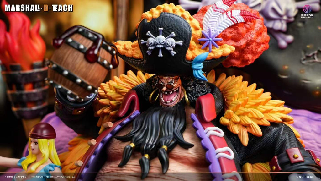 1/8 Scale POP Marshall D. Teach Yonko Blackbeard Figure | One Piece