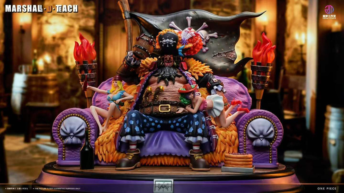 1/8 Scale POP Marshall D. Teach Yonko Blackbeard Figure | One Piece