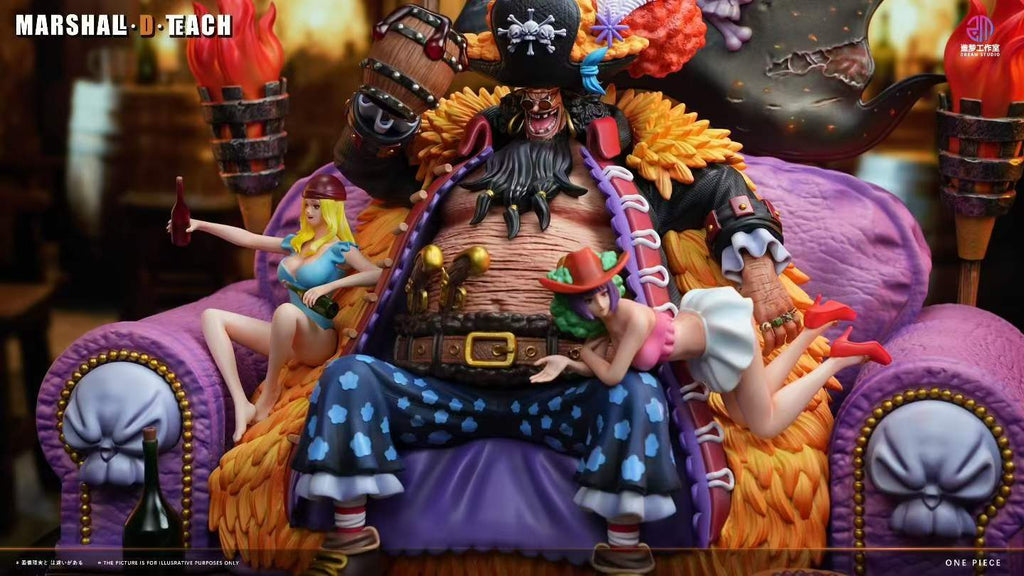 1/8 Scale POP Marshall D. Teach Yonko Blackbeard Figure | One Piece