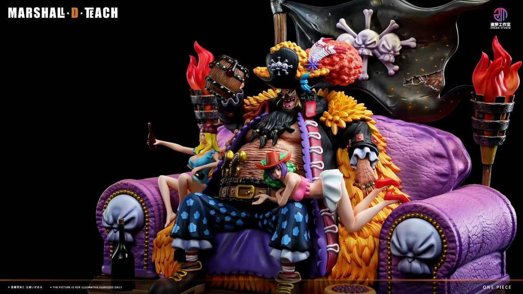 1/8 Scale POP Marshall D. Teach Yonko Blackbeard Figure | One Piece