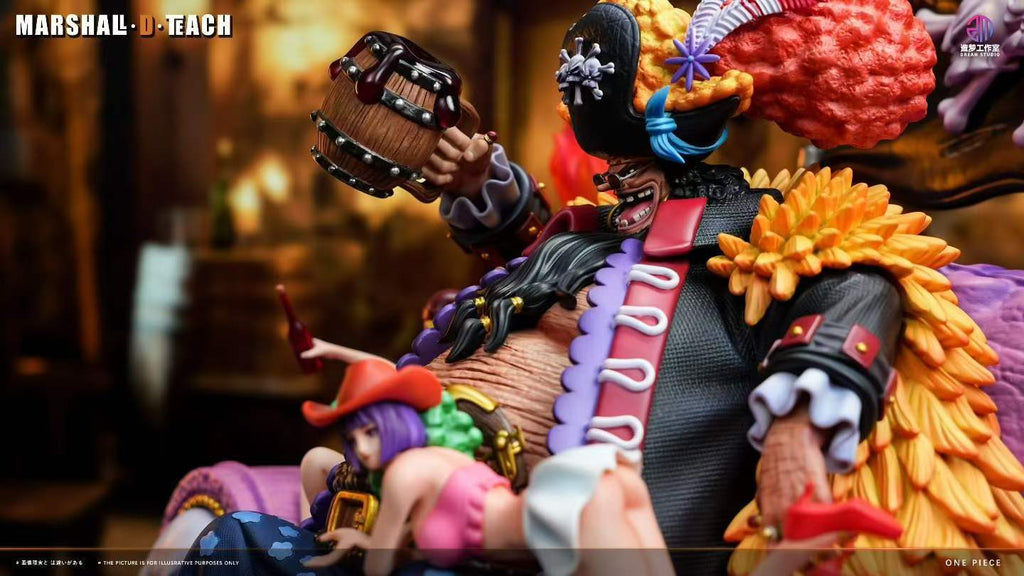 1/8 Scale POP Marshall D. Teach Yonko Blackbeard Figure | One Piece