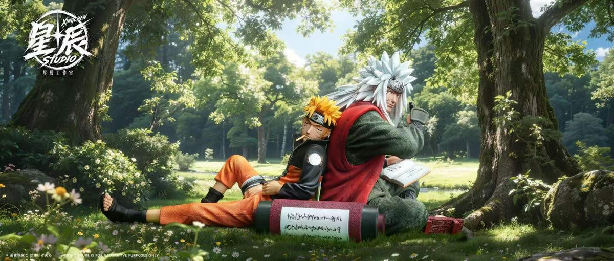 `1/6 Scale Jiraiya & Naruto Master‑Disciple Bond Ver. Figure | Naruto`