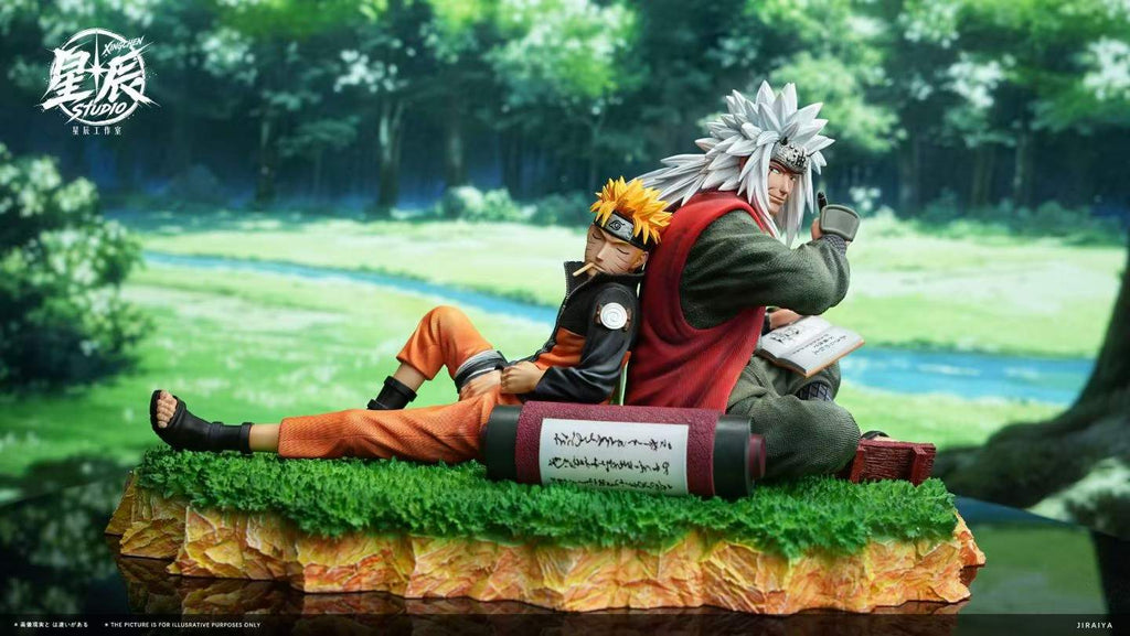 `1/6 Scale Jiraiya & Naruto Master‑Disciple Bond Ver. Figure | Naruto`