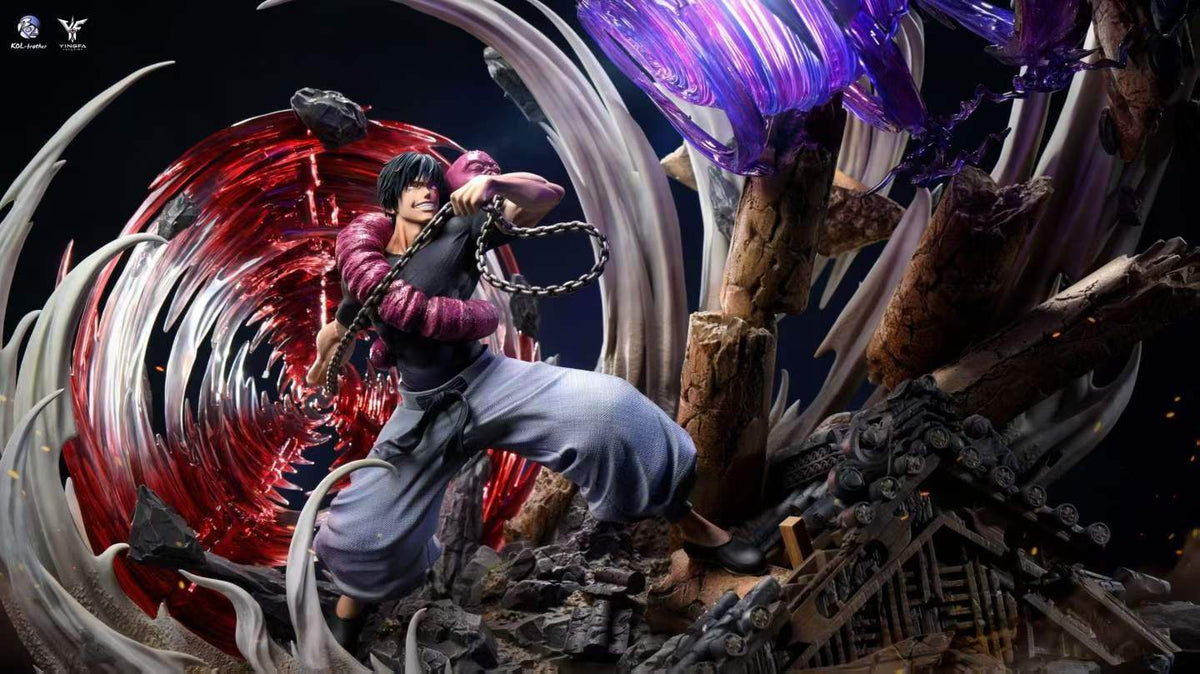 1/6 Scale Satoru Gojo VS Toji Fushiguro LED Light‑Up Effect Figure | Jujutsu Kaisen