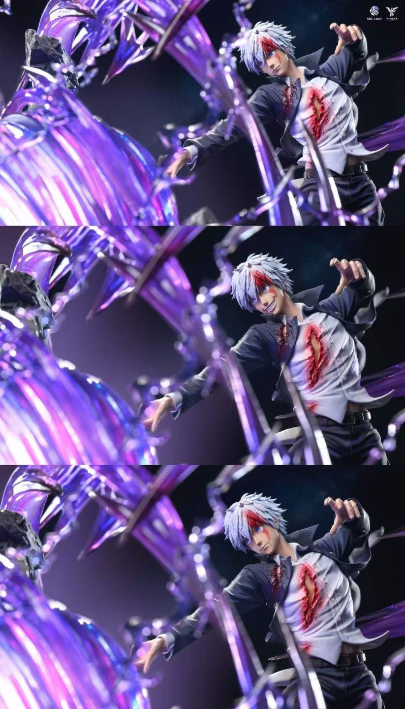 1/6 Scale Satoru Gojo VS Toji Fushiguro LED Light‑Up Effect Figure | Jujutsu Kaisen
