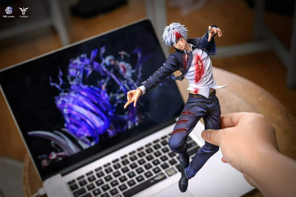 1/6 Scale Satoru Gojo VS Toji Fushiguro LED Light‑Up Effect Figure | Jujutsu Kaisen