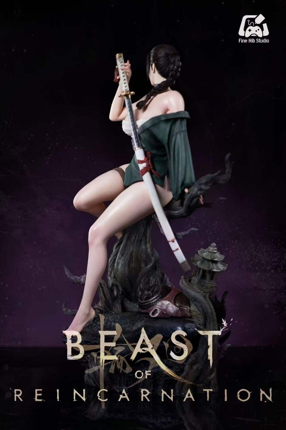 `1/4 Scale Beast of Reincarnation Emma Coser Figure`