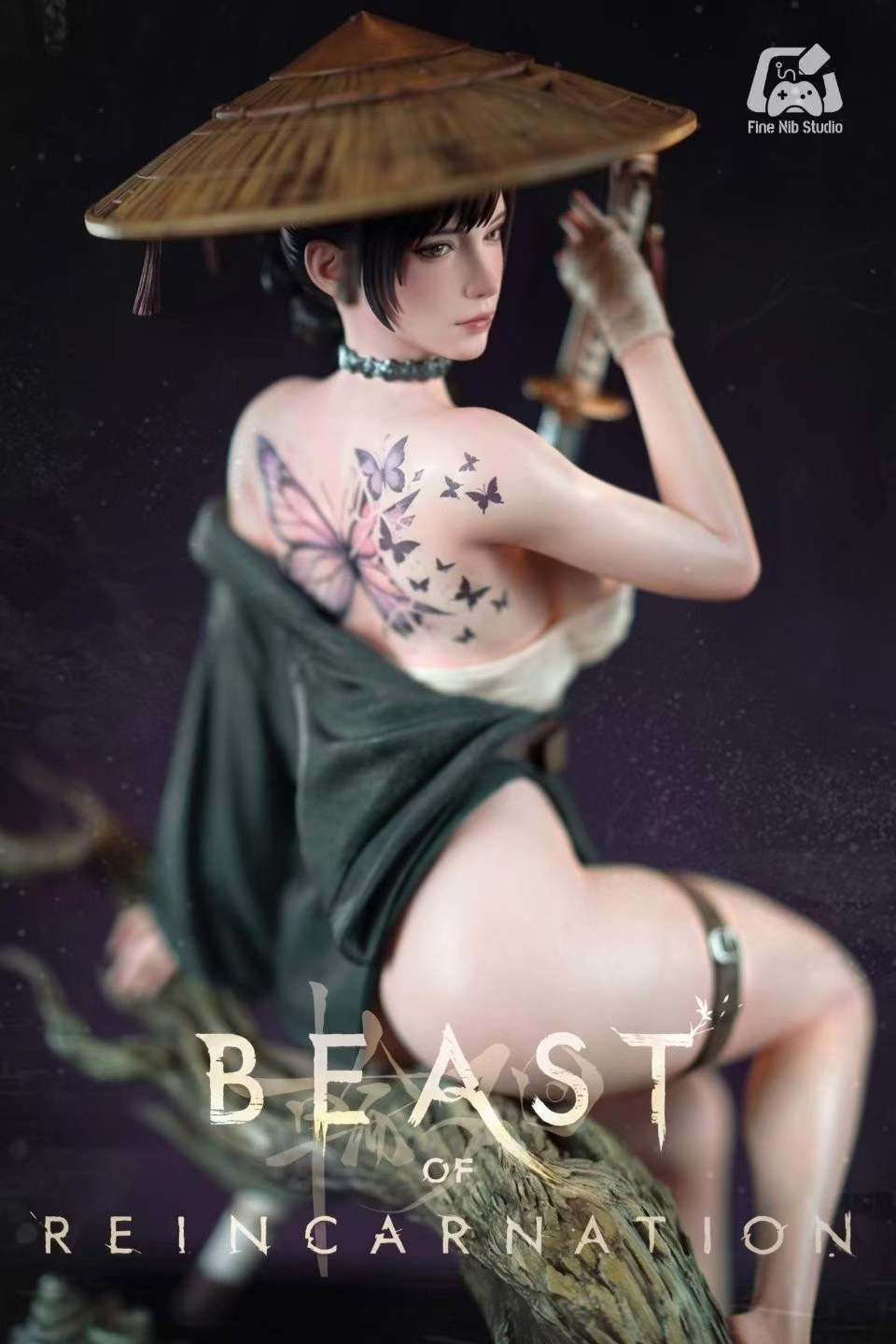`1/4 Scale Beast of Reincarnation Emma Coser Figure`