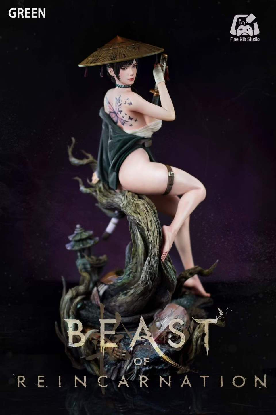 `1/4 Scale Beast of Reincarnation Emma Coser Figure`