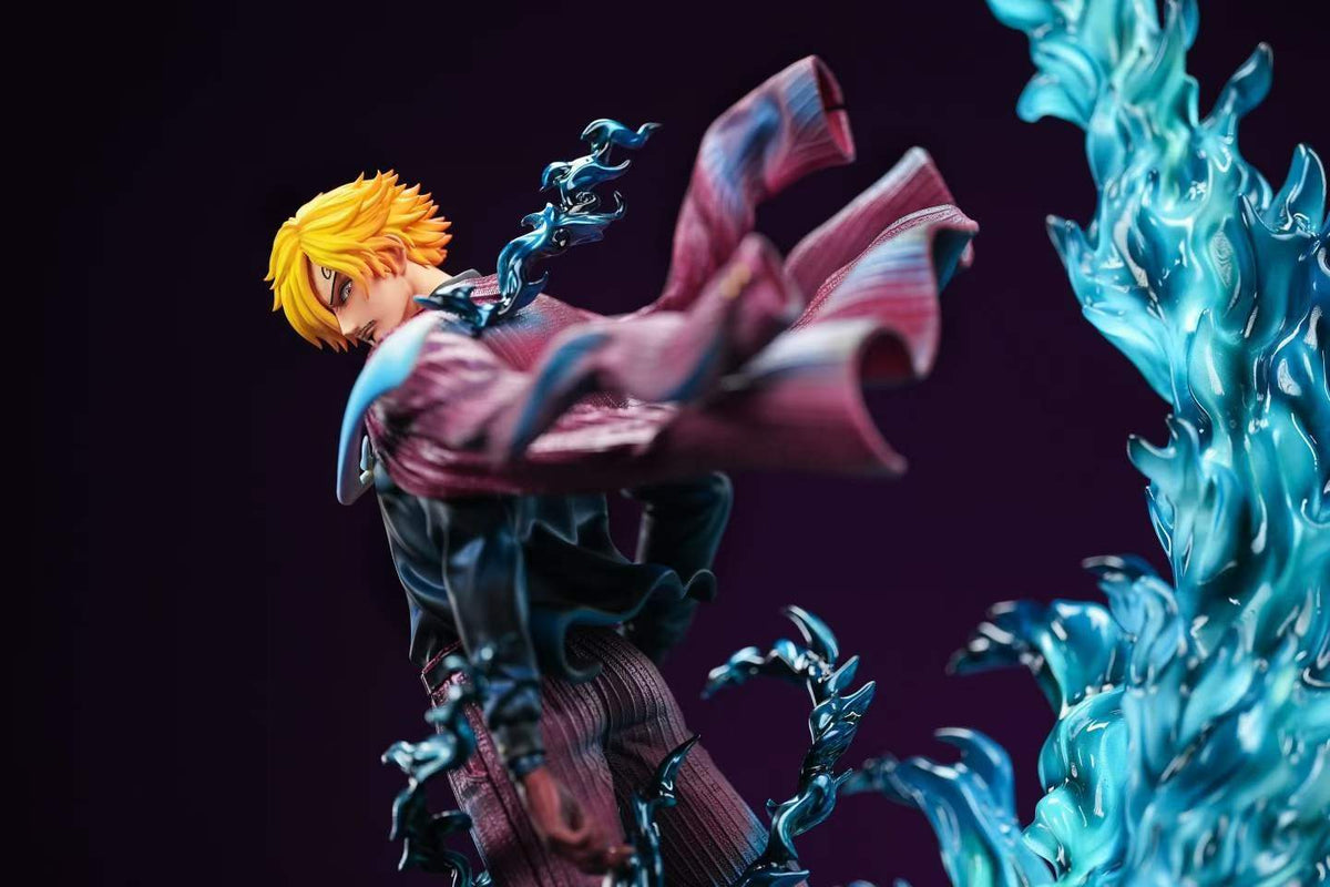 1/6 Scale Flame‑Blaze Sanji Figure | One Piece