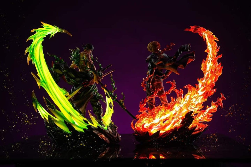 1/6 Scale Flame‑Blaze Sanji Figure | One Piece