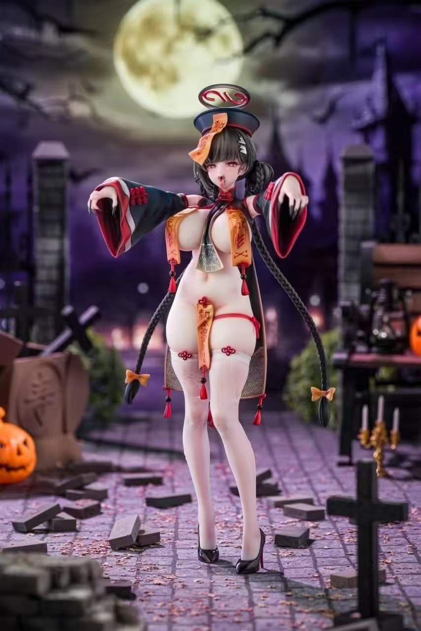 `Asian Zombie Rion Original GK Figure Statue`