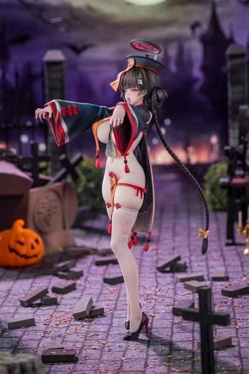 `Asian Zombie Rion Original GK Figure Statue`