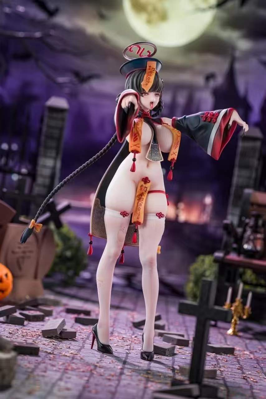`Asian Zombie Rion Original GK Figure Statue`