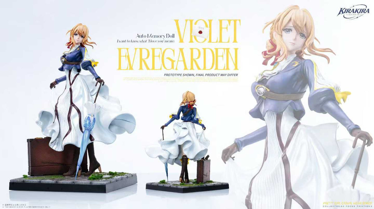 `1/6 Scale Violet Evergarden Violet GK Collectible Statue`