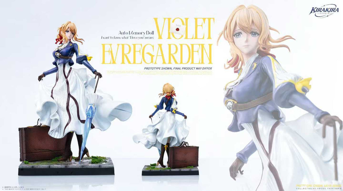 `1/6 Scale Violet Evergarden Violet GK Collectible Statue`