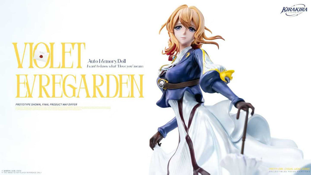 `1/6 Scale Violet Evergarden Violet GK Collectible Statue`