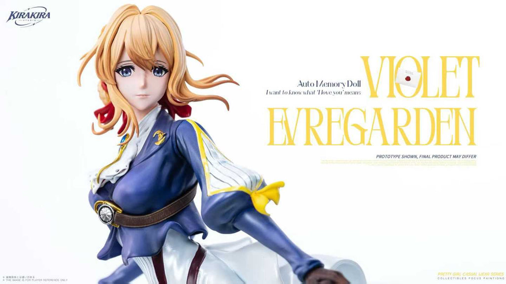 `1/6 Scale Violet Evergarden Violet GK Collectible Statue`