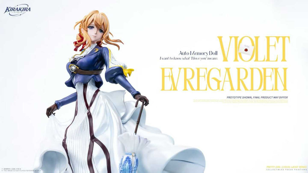 `1/6 Scale Violet Evergarden Violet GK Collectible Statue`