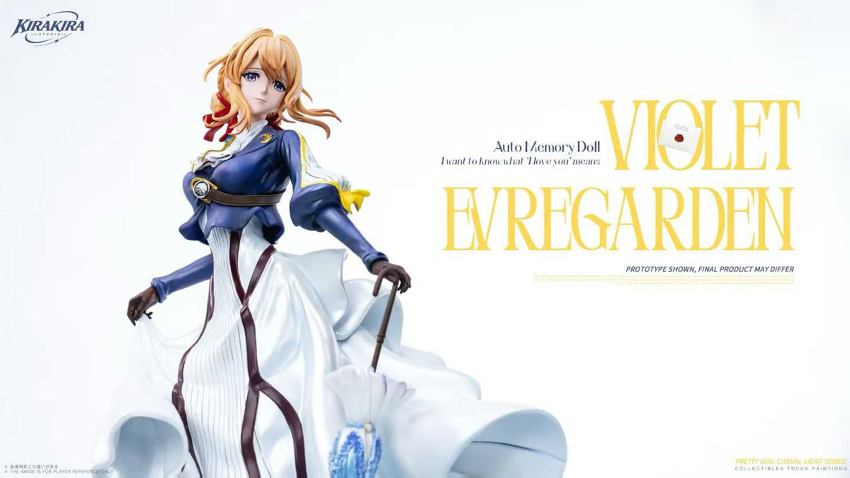 `1/6 Scale Violet Evergarden Violet GK Collectible Statue`
