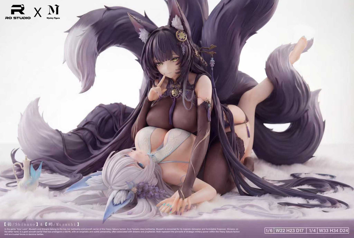 `1/6 & 1/4 Scale Azur Lane Shinano & Musashi Dual Character GK Statue`