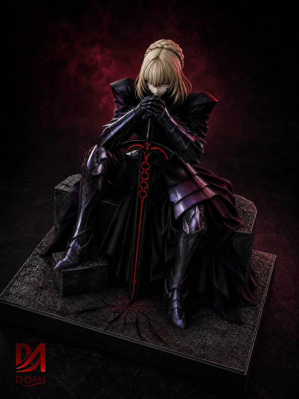`1/6 Scale Black Saber Alter Artoria Limited GK Statue`