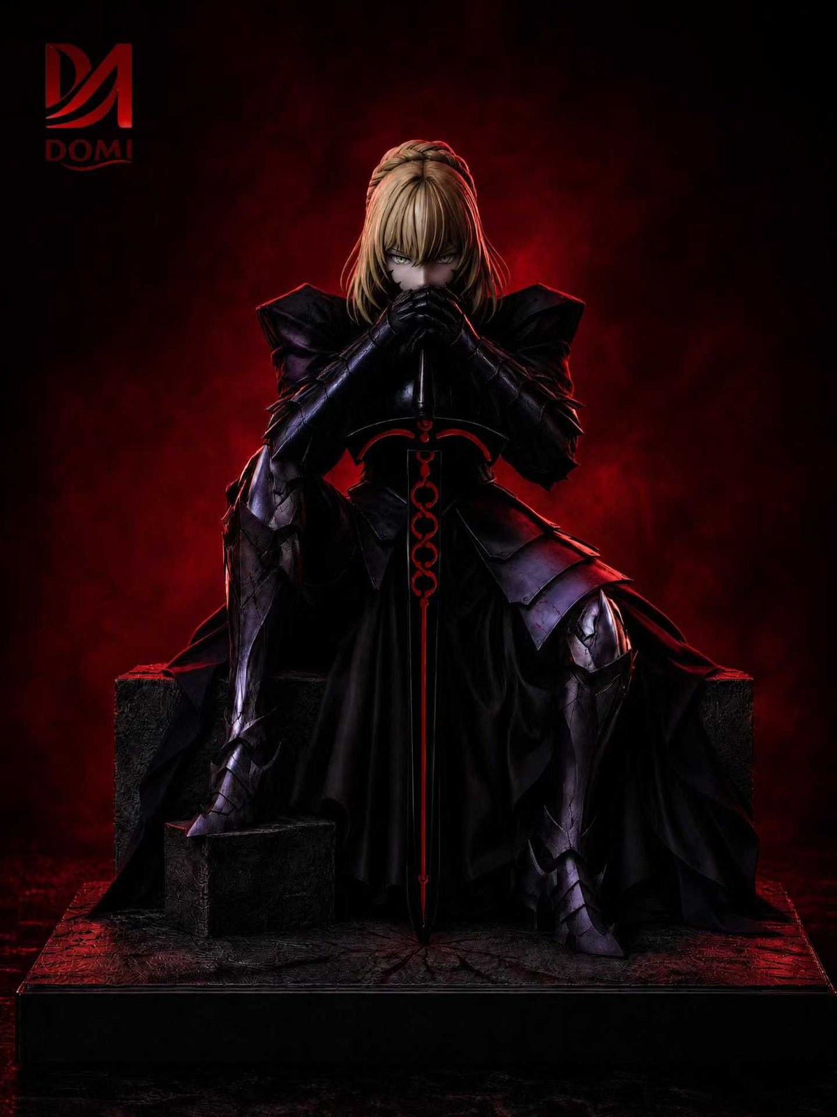 `1/6 Scale Black Saber Alter Artoria Limited GK Statue`