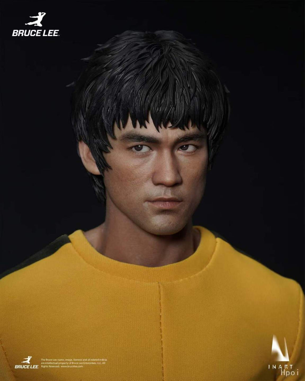 `1/6 Scale INART Bruce Lee Yellow Suit Collectible Action Figure`
