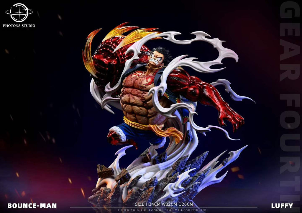 `Fourth Gear Bounce Man Luffy Limited GK Statue`