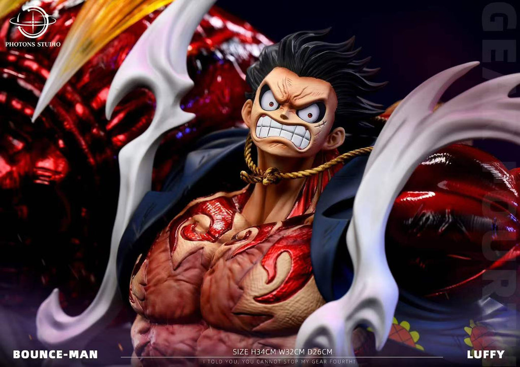 `Fourth Gear Bounce Man Luffy Limited GK Statue`