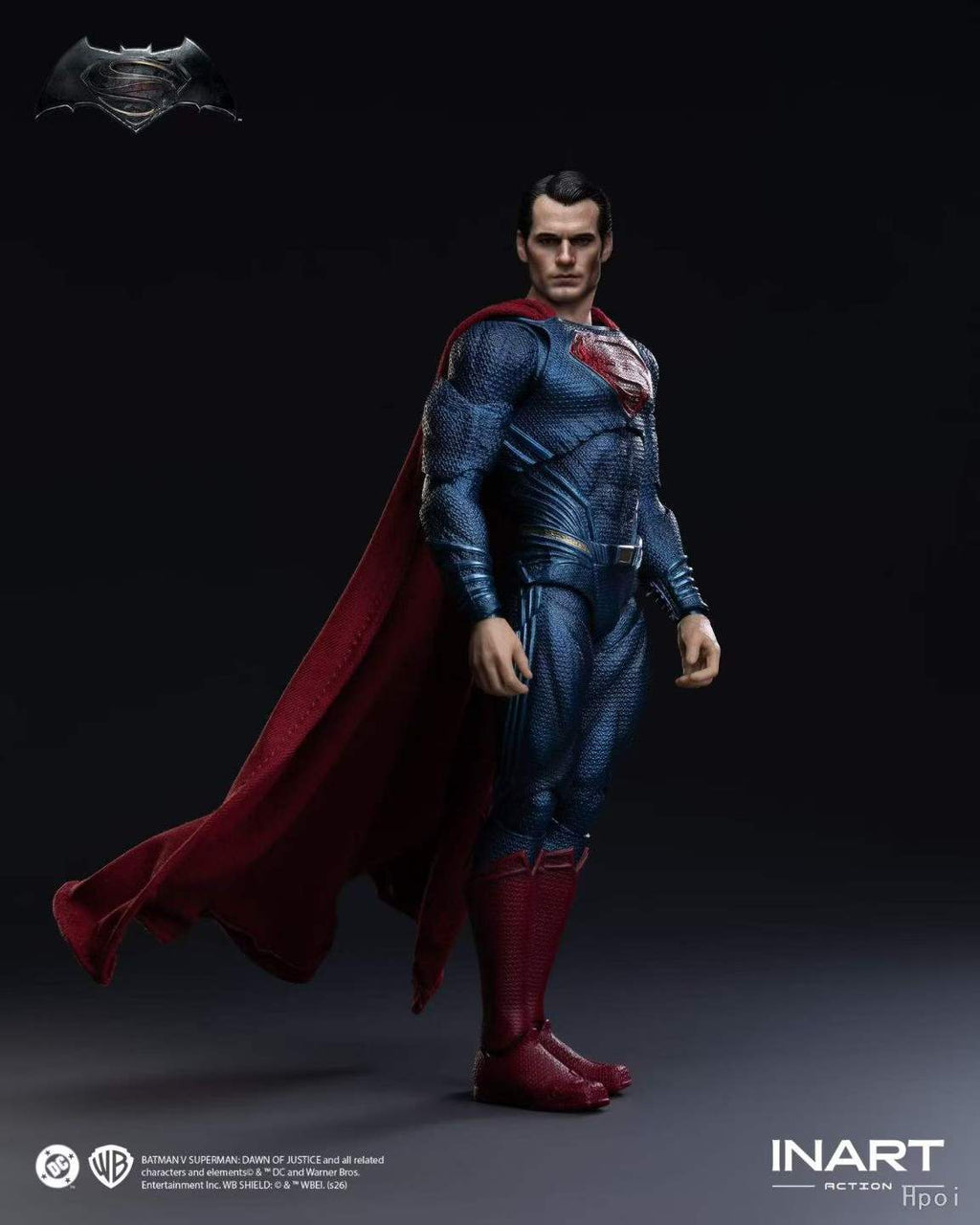 `1/12 Scale INART Batman v Superman Dawn of Justice Superman Collectible Action Figure`