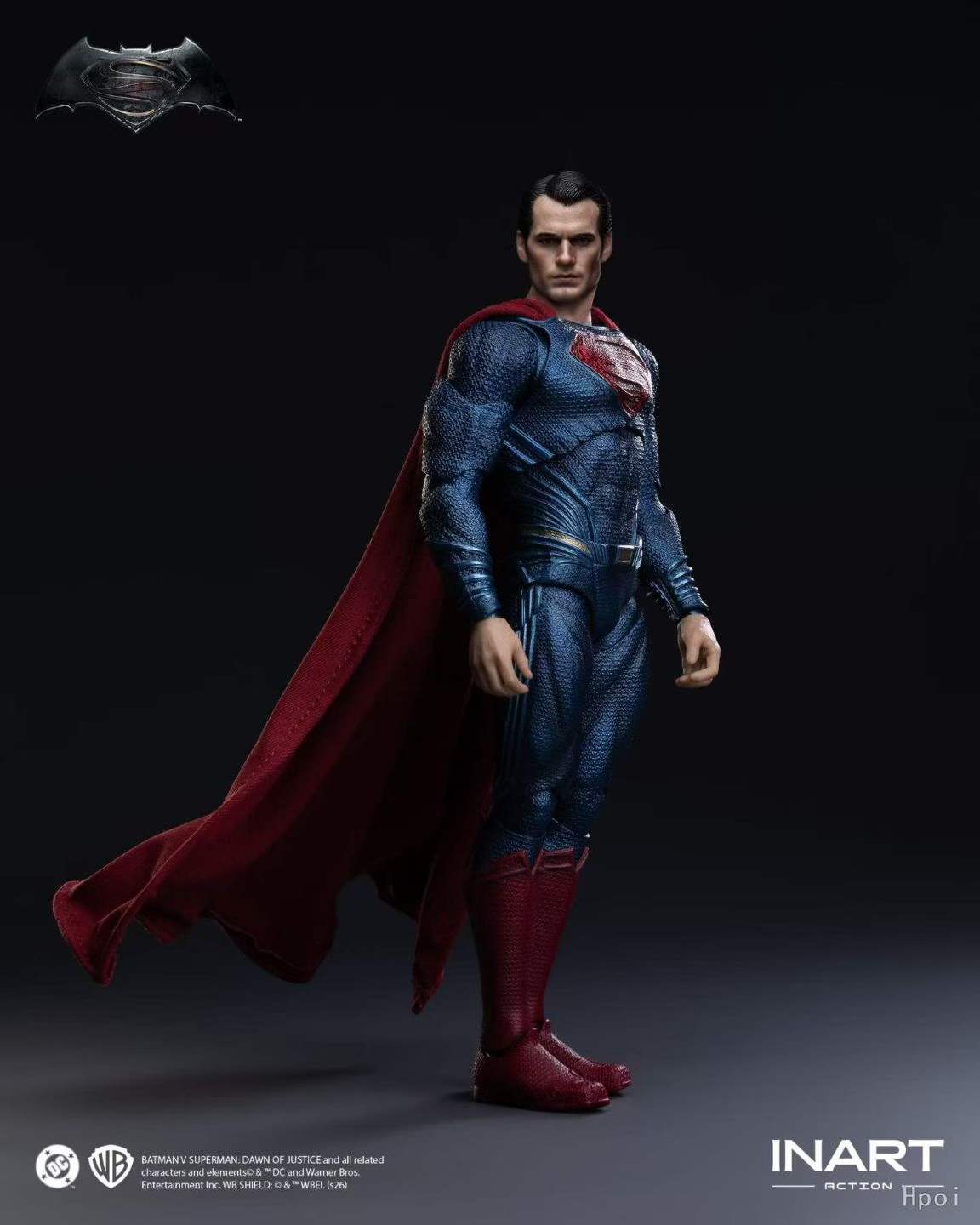 `1/12 Scale INART Batman v Superman Dawn of Justice Superman Collectible Action Figure`