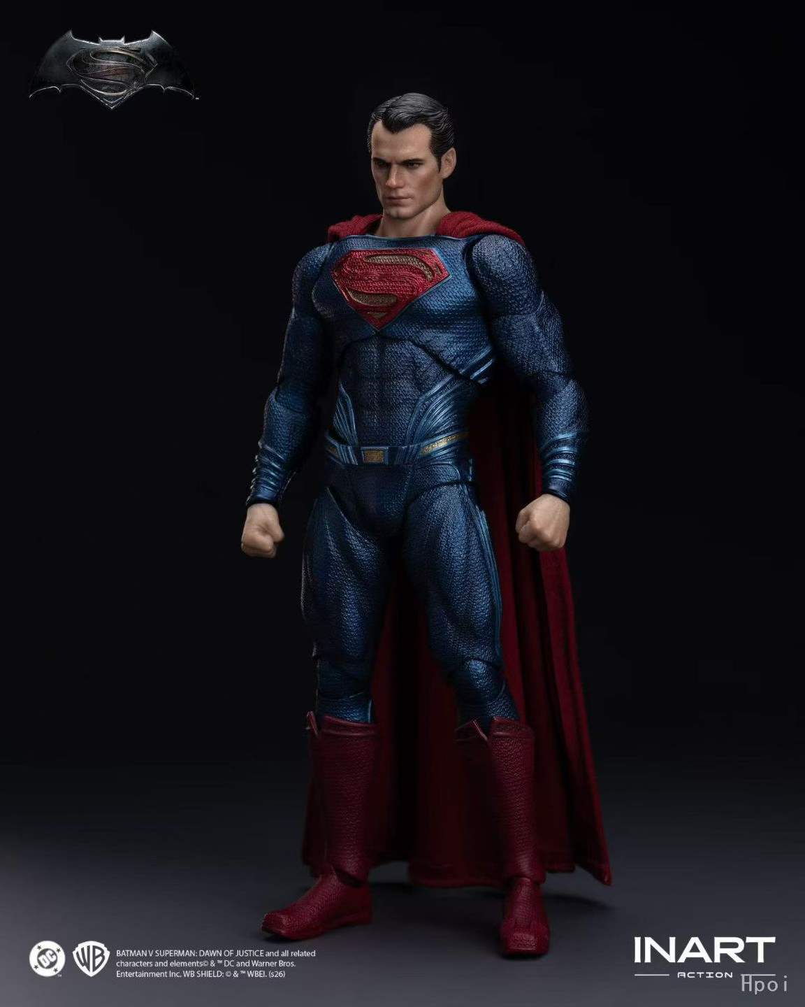 `1/12 Scale INART Batman v Superman Dawn of Justice Superman Collectible Action Figure`