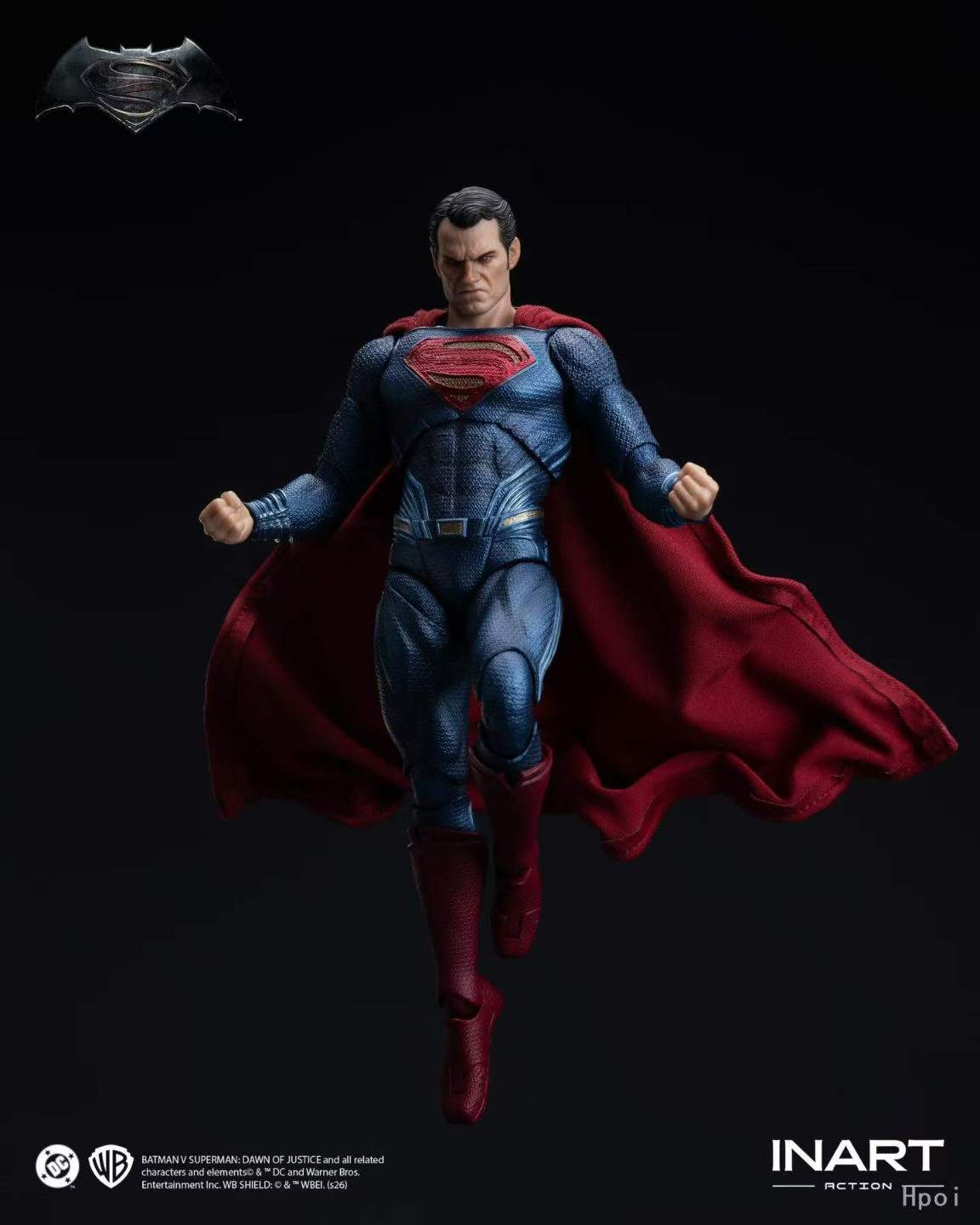 `1/12 Scale INART Batman v Superman Dawn of Justice Superman Collectible Action Figure`