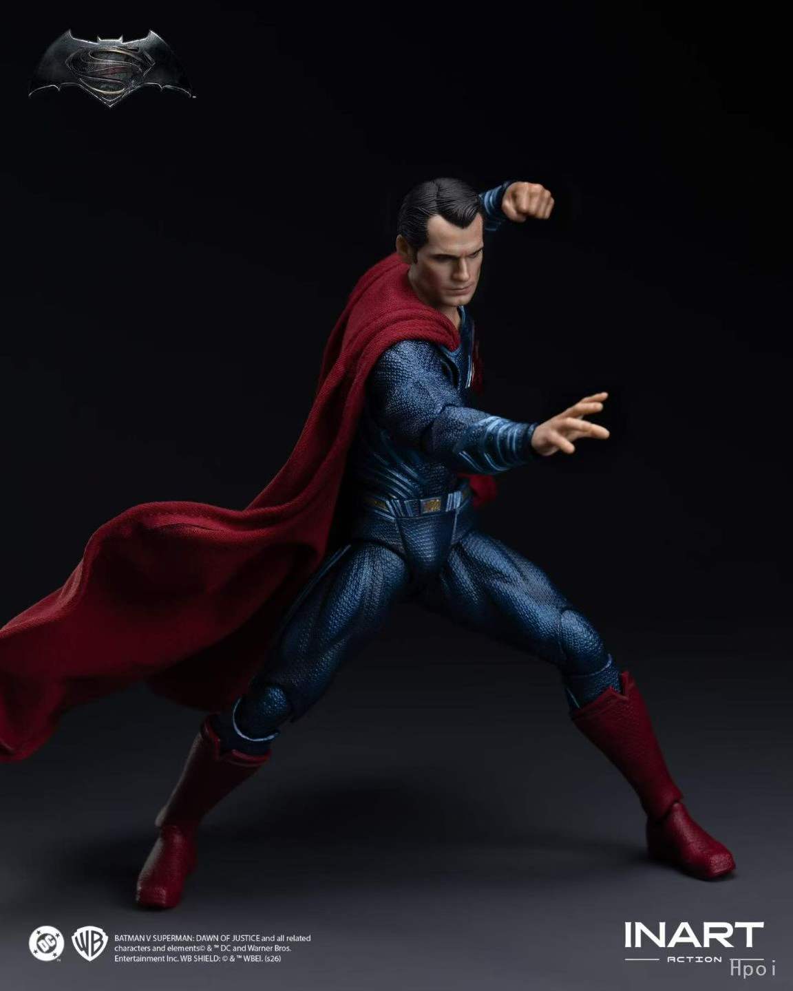 `1/12 Scale INART Batman v Superman Dawn of Justice Superman Collectible Action Figure`
