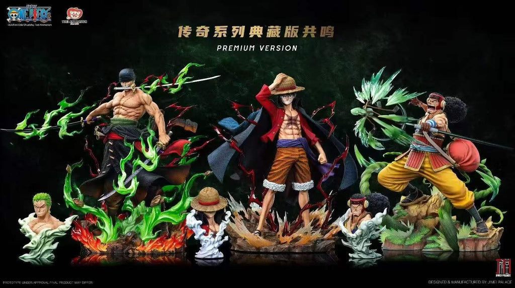 `1/6 Scale Licensed One Piece Roronoa Zoro Lightweight Collectible Statue Jimei Palace`