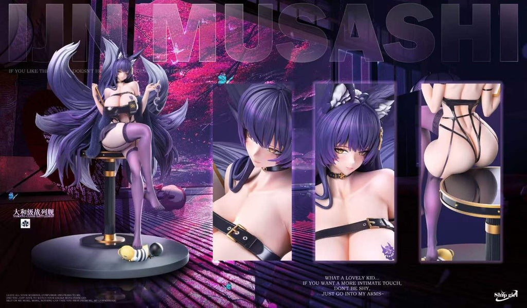 `1/6 Scale Kanmusu Series 3 Okazou GK Statue With / Without Fox Tail`