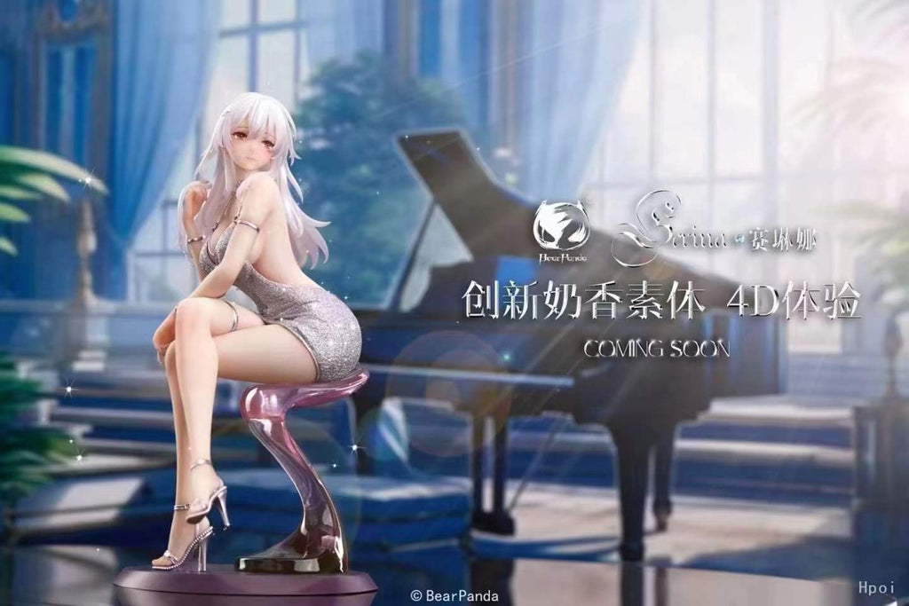 `1/6 Scale BearPanda × FeintHear Dress Series Selena Figure With Eye-Tracking Eyes`