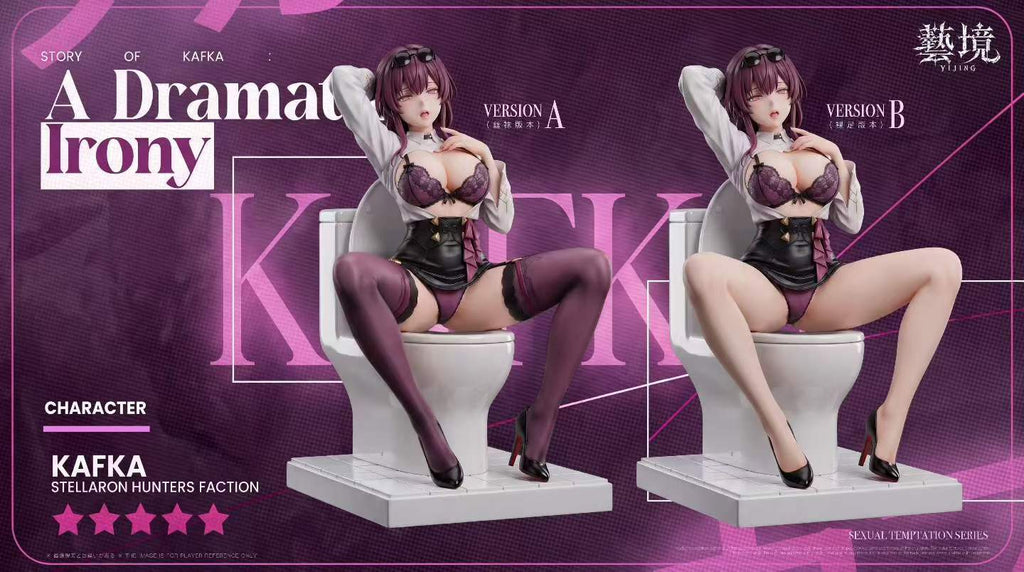 `1/6 Scale KFK KaMa Female Sculpture GK Statue Stocking Version & Barefoot Version`