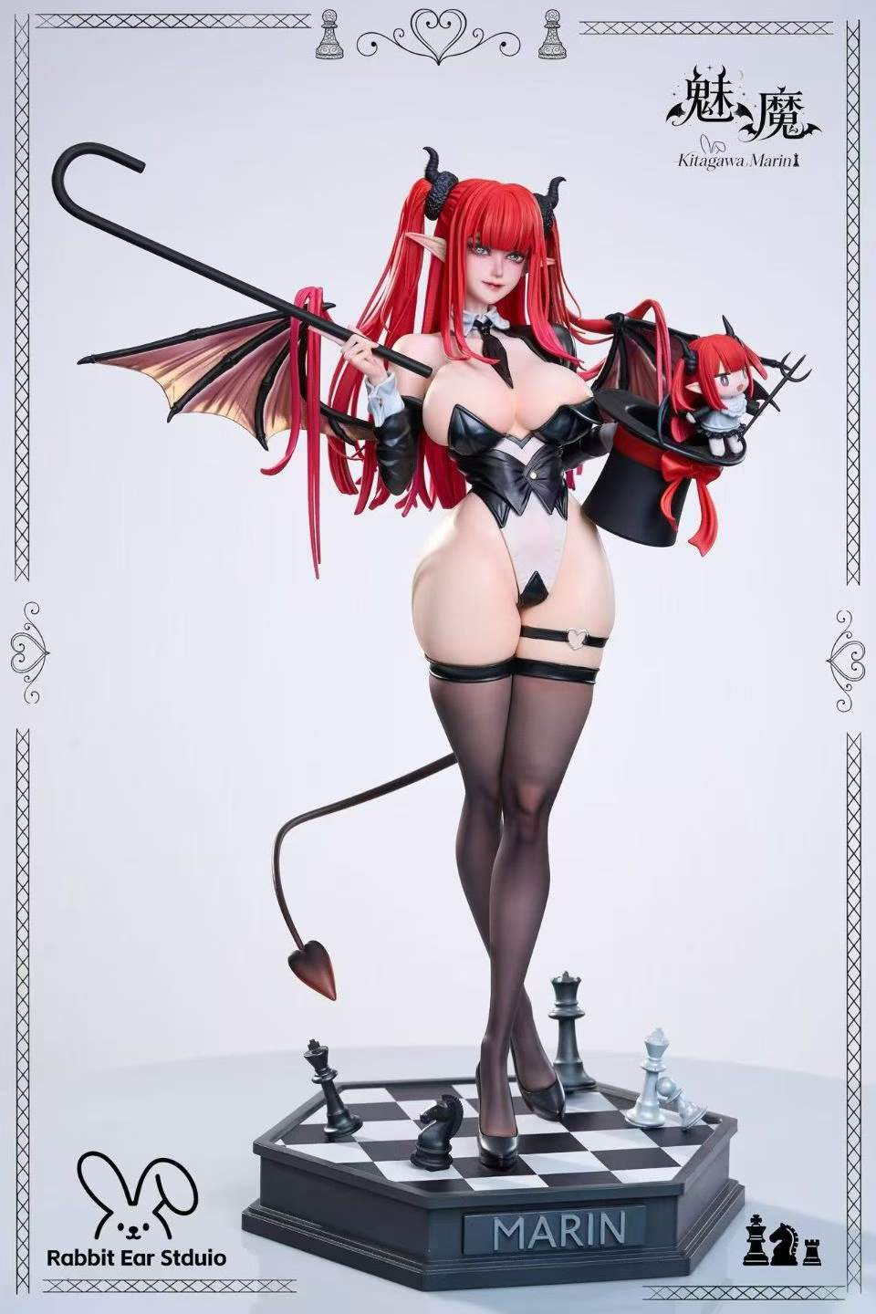 `Rabbit Ear Studio 1/4 Kitagawa Bunny Girl Sisters GK Statue`