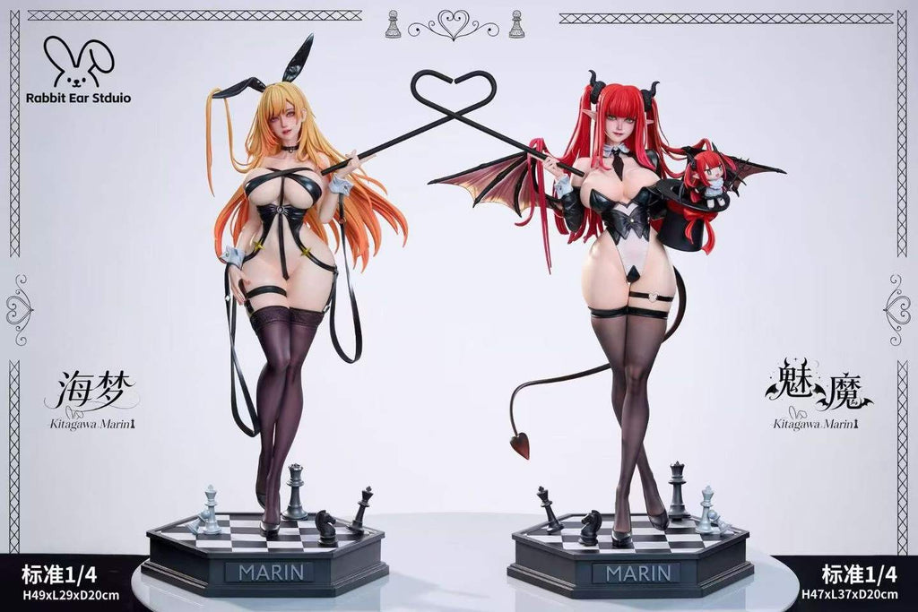 `Rabbit Ear Studio 1/4 Kitagawa Bunny Girl Sisters GK Statue`