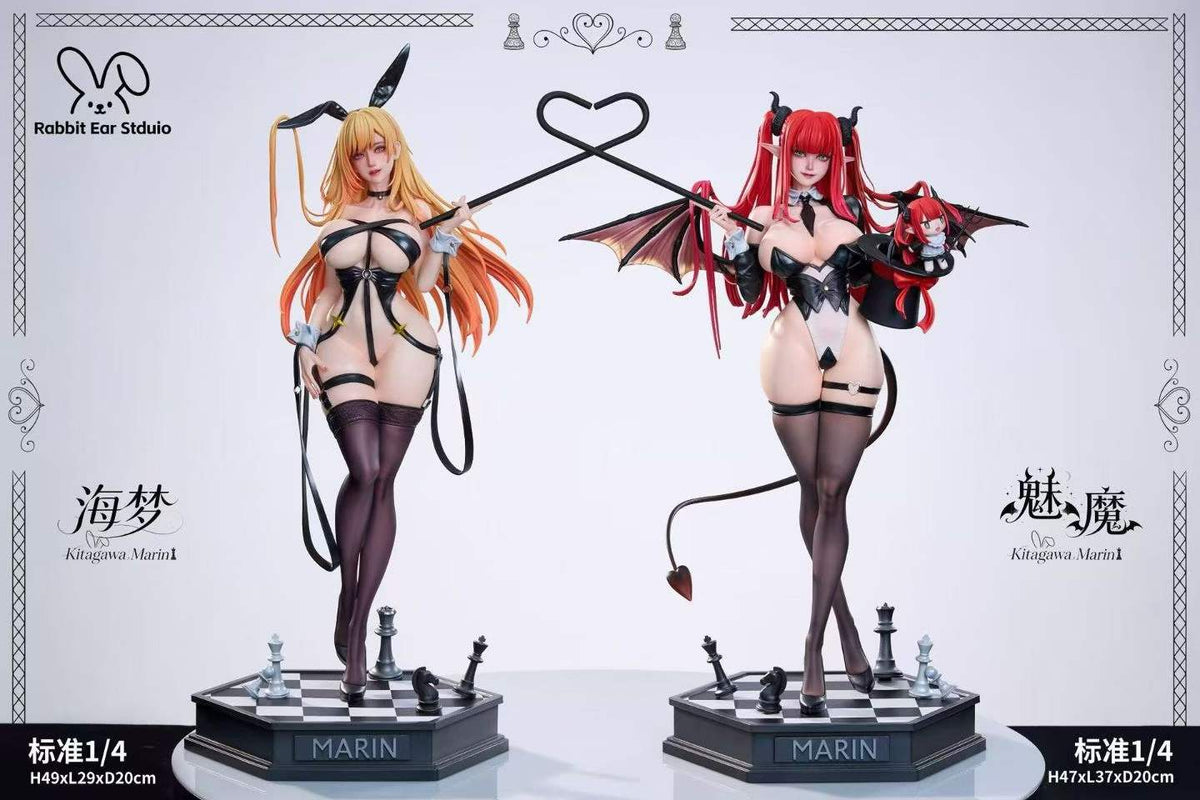 `Rabbit Ear Studio 1/4 Kitagawa Bunny Girl Sisters GK Statue`