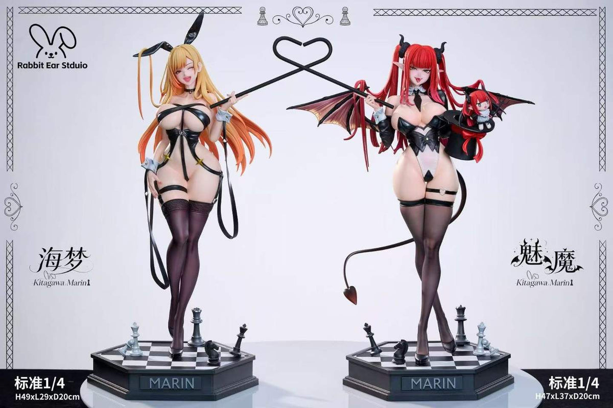 `Rabbit Ear Studio 1/4 Kitagawa Bunny Girl Sisters GK Statue`