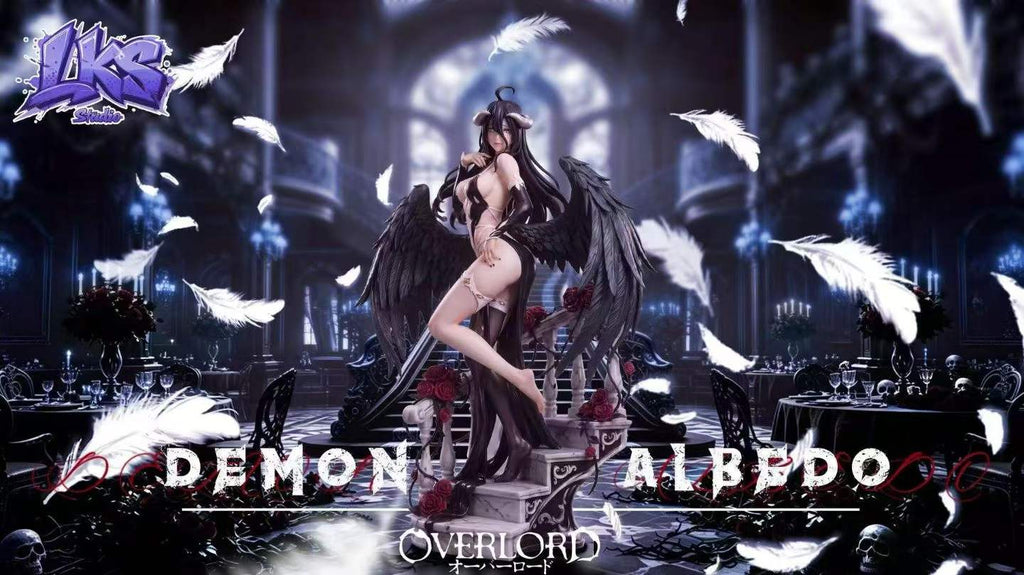 `1/6 Scale Overlord Albedo Evening Dress Ver Limited GK Statue`