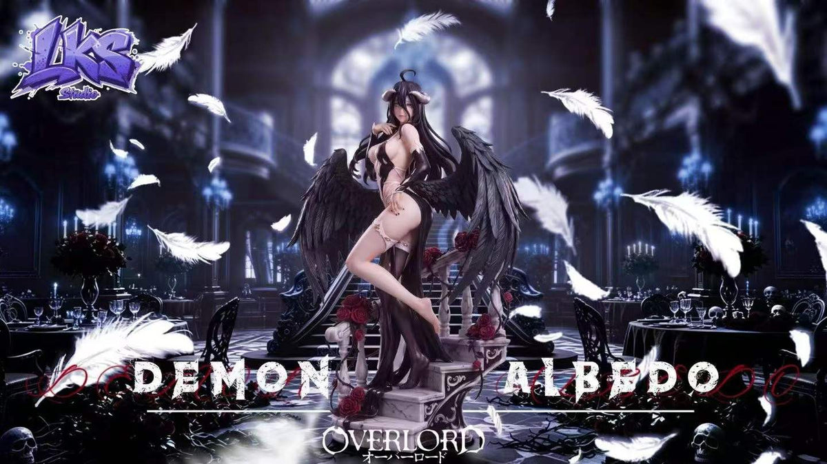 `1/6 Scale Overlord Albedo Evening Dress Ver Limited GK Statue`